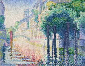  Henri-Edmond Cross Rio San Trovaso, Venedig, 1903/04  ©  Sammlung Hasso Plattner