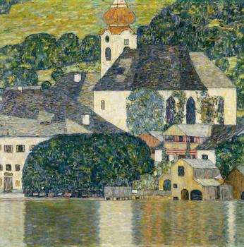 Gustav Klimt, Kirche am Attersee, 1916  ©  Heidi Horten Collection