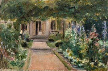 Max Liebermann, Blick aus dem Nutzgarten nach Osten, um 1919 © © Max–Liebermann–Gesellschaft, Foto: Oliver Ziebe Max Liebermann, Blick aus dem Nutzgarten nach Osten, um 1919 © © Max–Liebermann–Gesellschaft, Foto: Oliver Ziebe