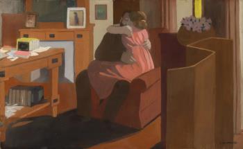 Fe´lix Vallotton, ``Cinq heures``, 1898 © Foto: Alle Rechte vorbehalten Fe´lix Vallotton, ``Cinq heures``, 1898 © Foto: Alle Rechte vorbehalten