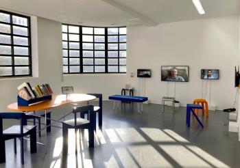 © Training the Archive – Lab, install view, Ludwig Forum Aachen, 2022 © Training the Archive – Lab, install view, Ludwig Forum Aachen, 2022