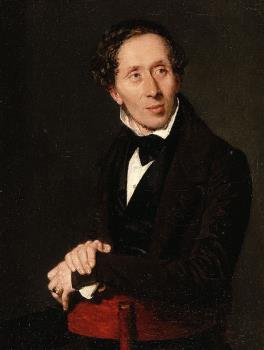 Christian Albrecht Jensen: Hans Christian Andersen, Öl auf Leinwand © Wikimedia Christian Albrecht Jensen: Hans Christian Andersen, Öl auf Leinwand © Wikimedia