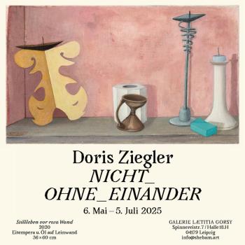 Doris Ziegler – ‚NICHT_OHNE_EINANDER‘ © Galerie Laetitia Gorsy Doris Ziegler – ‚NICHT_OHNE_EINANDER‘ © Galerie Laetitia Gorsy