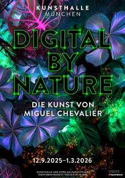 Miguel Chevalier, Meta-Natur AI, 2023  Generative und interaktive Installation  Installationsmaße variabel   ©  Miguel Chevalier, VG Bild-Kunst 2025, Foto: Thomas Granovsky