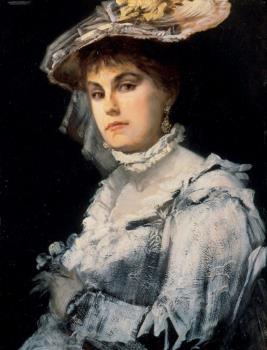 Hans Makart, Amalie Makart, um 1871  ©  RGS/Ghezzi