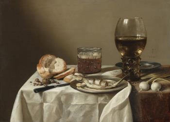 Pieter Claesz (um 1598–1661), Stillleben mit Glaspokal, 1642 © Universalmuseum Joanneum, Alte Galerie Schloss Eggenberg, Leihgabe Kaiserschild-Stiftung, Inv.-Nr. L 82, Foto: UMJ/N. Lackner Pieter Claesz (um 1598–1661), Stillleben mit Glaspokal, 1642 © Universalmuseum Joanneum, Alte Galerie Schloss Eggenberg, Leihgabe Kaiserschild-Stiftung, Inv.-Nr. L 82, Foto: UMJ/N. Lackner