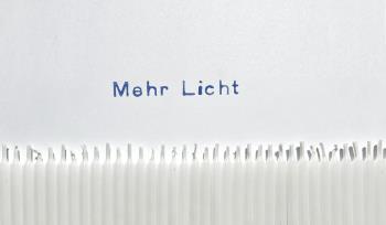 Franziska Hilmer: Mehr Licht © Franziska Hilmer Franziska Hilmer: Mehr Licht © Franziska Hilmer