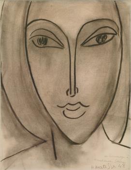 Henri Matisse, Portrait de Rosabianca Skira, 1948 © Heidi Horten Collection Henri Matisse, Portrait de Rosabianca Skira, 1948 © Heidi Horten Collection