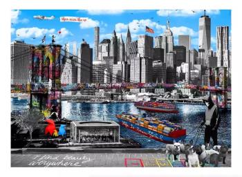 Mr. Brainwash Brooklyn is Beautiful  ©  FRANK FLUEGEL GALERIE