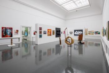 Mitgliederausstellung im Badischen Kunstverein 2024 © Felix Grünschloß Mitgliederausstellung im Badischen Kunstverein 2024 © Felix Grünschloß