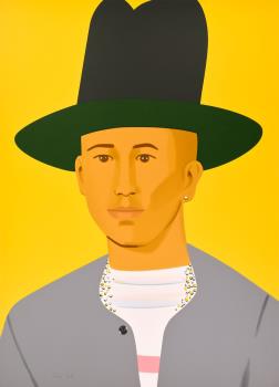 Alex Katz The Creative Director (Pharrell) | FRANK FLUEGEL GALERIE  &copy;  FRANK FLUEGEL GALERIE
