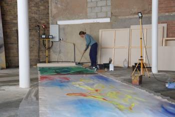 Sophie von Hellermann, Get Your Head Around It (Detail), 2025  &copy;  Courtesy der Künstlerin, Foto: Finbar Ward