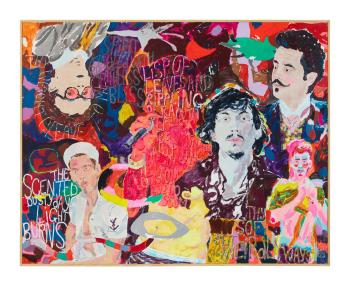 Richard Hawkins, Softly yet Weirdly Ways, 2020 © Courtesy des Künstlers; Galerie Buchholz, Köln/Berlin/New York; und Greene Naftali, New York Richard Hawkins, Softly yet Weirdly Ways, 2020 © Courtesy des Künstlers; Galerie Buchholz, Köln/Berlin/New York; und Greene Naftali, New York