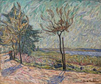 Theo von Brockhusen, An der Havel, um 1912, © © Privatbesitz, Foto Michael Lüder Theo von Brockhusen, An der Havel, um 1912, © © Privatbesitz, Foto Michael Lüder