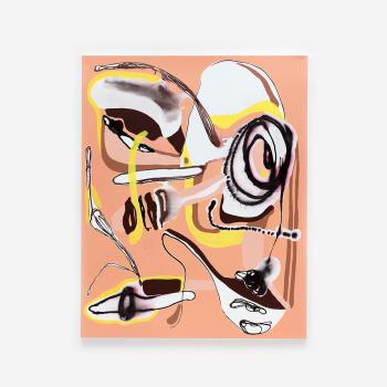 Jana Schröder, JOANIVERSE XBLD M7, 2025, acrylic on canvas, 200 x 160 cm, photo: Alexander Romey  &copy;  Galerie Bärbel Grässlin & Jana Schröder