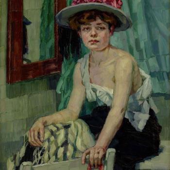 Eugenie Bandell, Kokotte mit Kette, 1907    &copy;  Kunstpalast - LVR-ZMB - Annette Hiller – ARTOTHEK