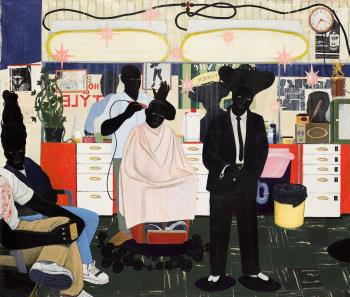 Kerry James Marshall, De Style, 1993  &copy;  Kerry James Marshall. Foto by Jack Hems