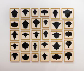 Allan McCollum, Collection of Thirty Drawings, 1988/91  &copy;  Courtesy of the artist and Galerie Thomas Schulte, Berlin